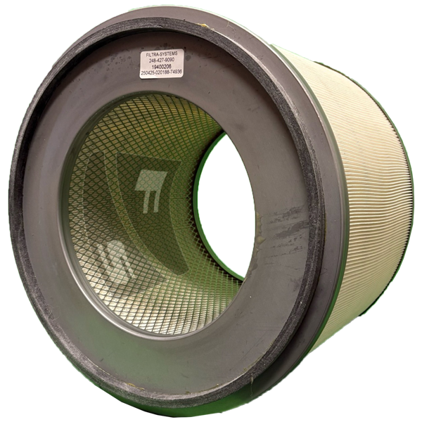 AIRFLOW SYSTEMS 7FR0-2021 "Fiberdust" Cartridge Replacement Filter