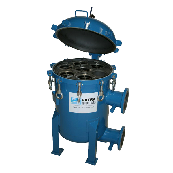 FSSB Multi Bag Filter Vessel with Swing Bolt Closure, Nitrile Seals