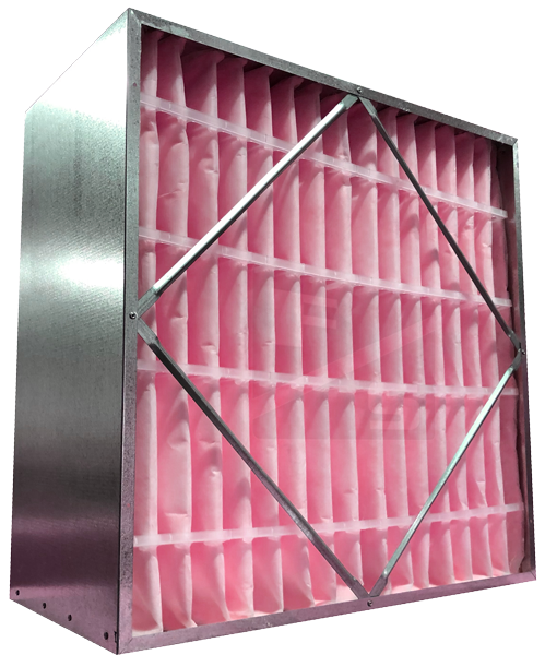 Super-Cell RP MERV 13 24x24x12 Rigid-Cell Air Filter Metal Frame, Full Box