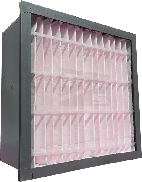 Super-Cell RP MERV 13 12x24x12 Rigid-Cell Air Filter Plastic Frame, Single Header