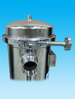 FSC2 304 SS Single Bag Filter Housing NPT Inlet/Outlet Nitrile Seals
