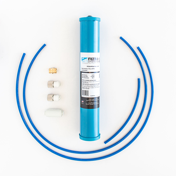 Universal In-line Water Filtration System for Refrigerators or Icemakers