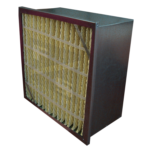 Super-Cell RP MERV 15 20x20x12 Rigid-Cell Air Filter Metal Frame, Single Header