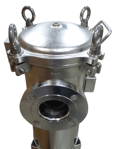 FSCW Single Bag Filter Housings-Inlet
