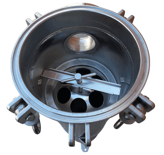 FSCW Single Bag Filter Housings-Top View