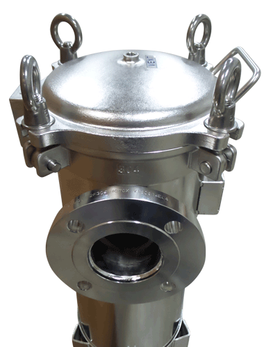 FSCS Single Bag Filter Housing ANSI Flanged Inlet/Outlet Nitrile Seals
