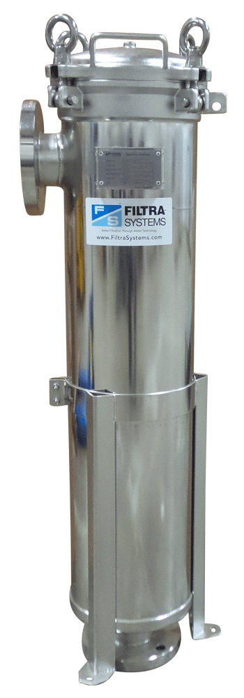 FSCS Single Bag Filter Housing ANSI Flanged Inlet/Outlet Nitrile Seals