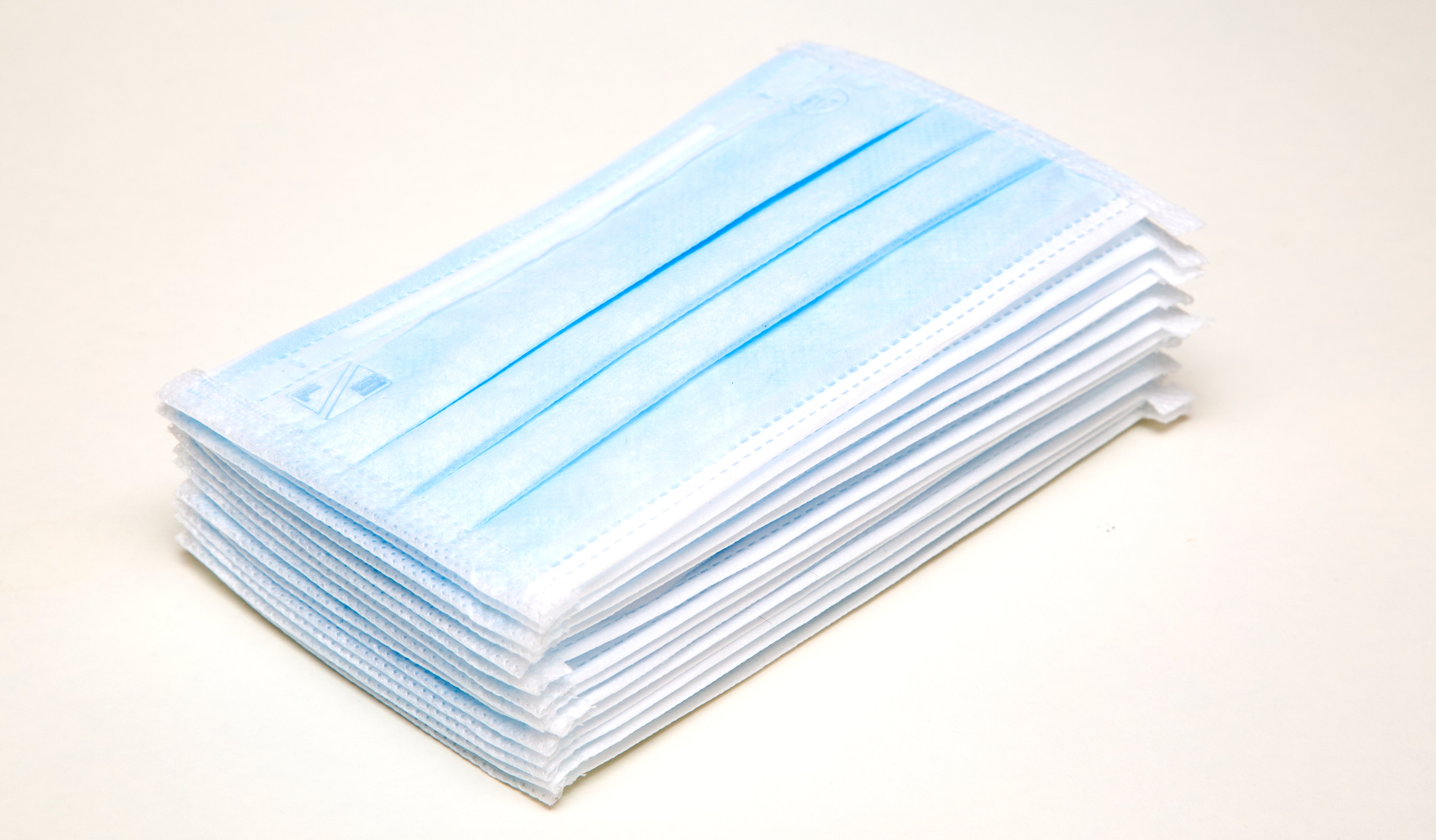 3-ply Earloop Face Masks ASTM Level 2 Made in USA 24,000 Masks