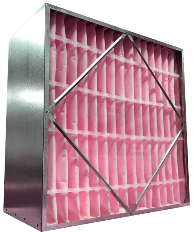Super-Cell RP MERV 13 24x24x12 Rigid-Cell Air Filter Metal Frame, Full Box