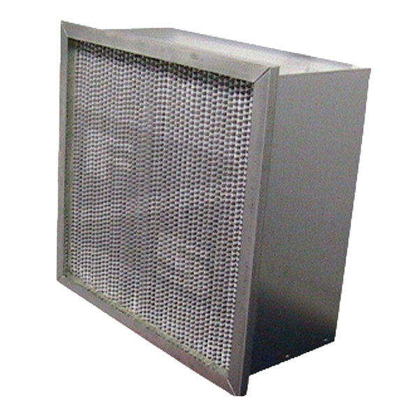 12x24x12 Super-Cell MERV 15 Rigid-Cell Air Filter, Steel Header Frame, Aluminum Separators